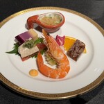 皇家龍鳳 (リーガロイヤルホテル大阪) - 前菜の盛り合わせ