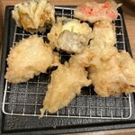 大阪木津市場 天はな  - 