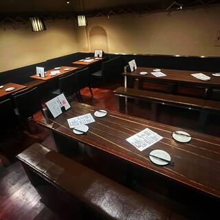 オープンスペースは25名様～30名様まで貸し切り可能！