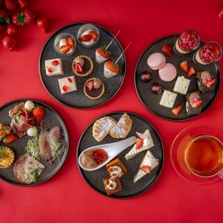 季節テーマで楽しむアフタヌーンティー「いちご×ショコラ」