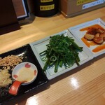 猫ニ叉タビ - トッピング3種