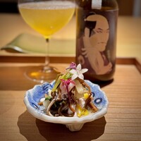 鳥匠いし井ひな - ほぐしどりの菊あえ