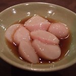 鶏の白子ポン酢。。。これがおいしい