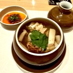 あかとら - 鯛と白子と松茸の徳利蒸し