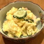 なべさか - お通しのポテサラ