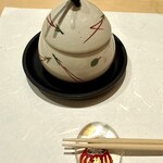 あかとら - あん肝の茶碗蒸し