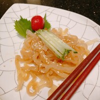 龍天門 - クラゲの冷菜