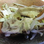 花月 - 久々に食べる丸い肉
