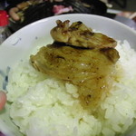 花月 - オンザライスは鉄板です
