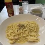 横浜第二合同庁舎　喫茶室  - カルボナーラ590円