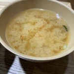 元祖 豚丼屋 TONTON - 具無し味噌汁