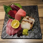 創作和食 一の貴 - お造り三種盛　1780円