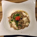 創作和食 一の貴 - 牛すじ豆腐　900円