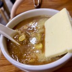 ジンギスカン羊はち - 〆の味噌つけ麺のタレ