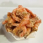 糸満漁業協同組合 お魚センター - 小海老の唐揚げ