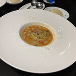 La Spiaggia - リボリータ、器がデカ過ぎとチャウチャウ∑(ﾟДﾟ)