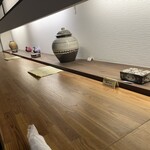 かくだい - 内観　カウンター