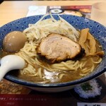 小川流 - 煮干醤油味玉らーめん 970円