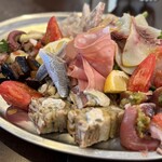 トラットリア エ ピッツェリア アミーチ - 前菜盛り合わせ