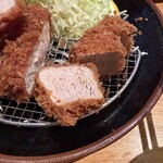 とんかつ 檍 - ヒレカツ断面