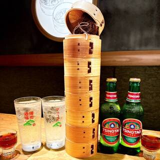 60cm！せいろ蒸し7段『七宝浮図塔（しっぽうふとのとう）』