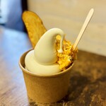 ここのひ - 料理写真:かぼちゃとやきいもソフト