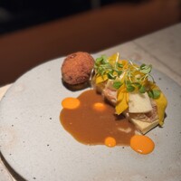 鳥取 境港漁港 ベニズワイガニのガトー仕立て カニのバニラビスクソース