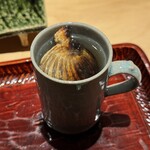 ふぐまどんな - ヒレ酒(温)