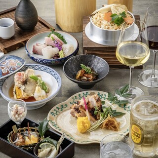 美味しいお料理は素材から。国産和牛や新鮮なお刺身を贅沢に