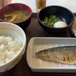 すき家 - 料理写真:塩さばまぜのっけ朝食