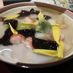 やなぎ澤 - 【再訪18】里芋とろとろ蒸吹き寄せあん