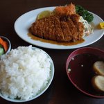 きっちん成田 - 特上ロースかつ定食