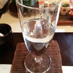 菜の花 - 14.11.15【真野鶴】純米 原酒 冷やおろし(半合700円)
