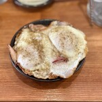 朝から居酒屋 陽のうえ - ハムエッグ 卵2つ 400円