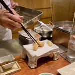 法善寺横丁 天ぷら天山 - 