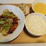 わかば食堂 - 14.11.19【崎陽軒本店 嘉宮:斉藤シェフ】豚バラの味噌炒め