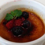 わかば食堂 - 14.11.12【Szechwan restaurant 陳:石原シェフ】ジャスミン茶ブリュレ