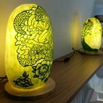 わかば食堂 - 14.11.19【崎陽軒本店 嘉宮:斉藤シェフ】冬瓜で作った彫刻 1個6時間かけて作ったそうです