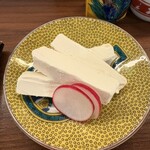 お万菜割烹 能加万菜 郷 - クリームチーズの味噌漬け。チーズ好きの方、ぜひ！