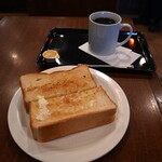 ブレスコーヒー - モーニングセット　トーストセット　430円