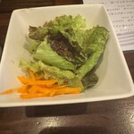 オステリア ピテカントロポ - ミニサラダ｡