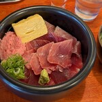 まぐろ白川 - 三色丼