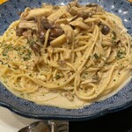 五右衛門 - 料理写真:5種のきのこのポルチーニクリームソース