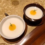 志峰飯店 - 手づくりアンニン豆腐② ※サービスで出していただきました