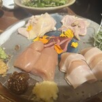 炭火焼き鳥 鴨尽 - 