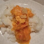 北京遊膳 - 正に名人の一品。白身魚と蟹と黄身の和物