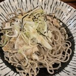 蕎麦とラー油 - 