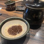 勝烈亭 - ゴマスリした