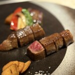 大阪 京橋 鉄板焼 ステーキ 玄牛 - 