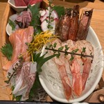 青ゆず寅 - 本鮪入り舟盛り